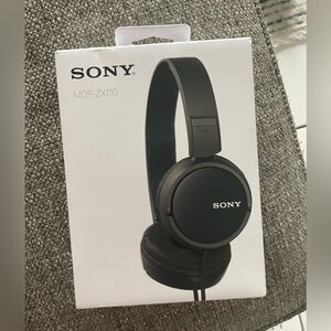 Sony On-Ear Black Headphones